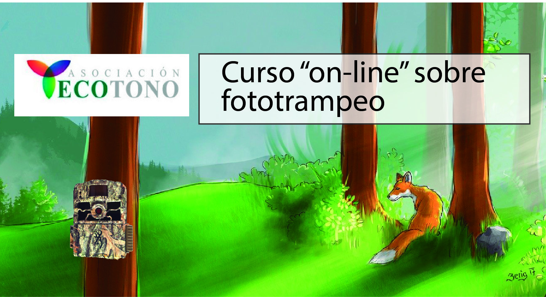 Curso "on-line" sobre fototrampeo.